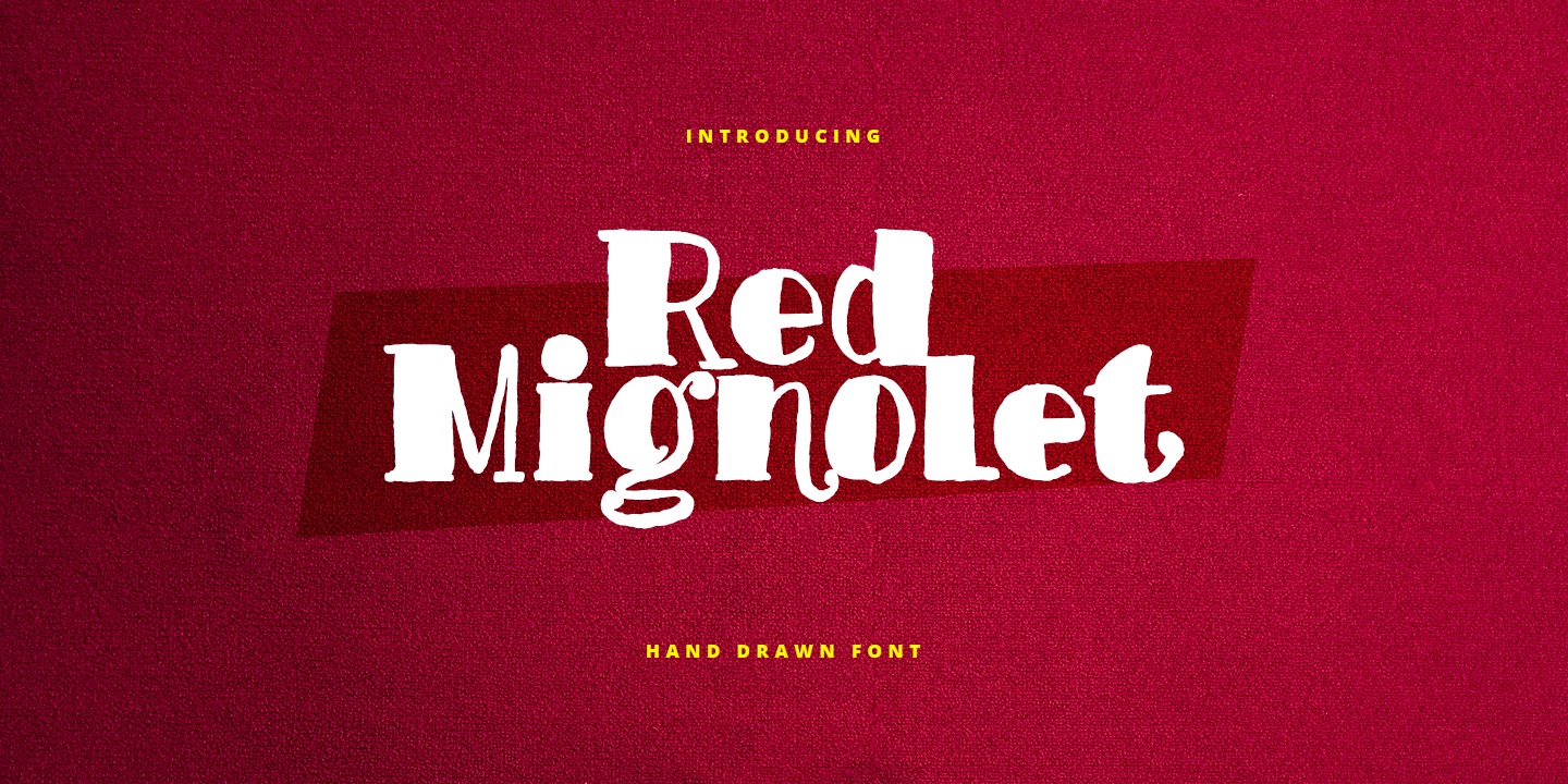 フォント Red Mignolet